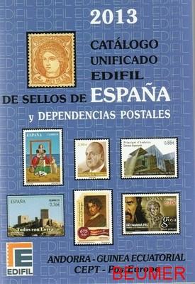 Foto edifil,catálogo sellos de españa y colonias..edición 2013. ya a la venta.color