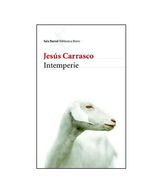 Foto Editorial planeta. Libro INTEMPERIE de Jesus Carrasco -13,3x23cm-