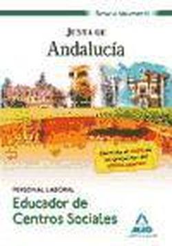 Foto Educadores de centros sociales. Personal laboral de la junta de andalucía. Temario. Volumen iii