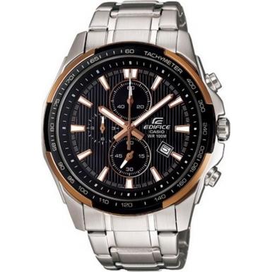 Foto EF-566D-1A5VEF Casio Edifice Chronograph with Rose Gold Details