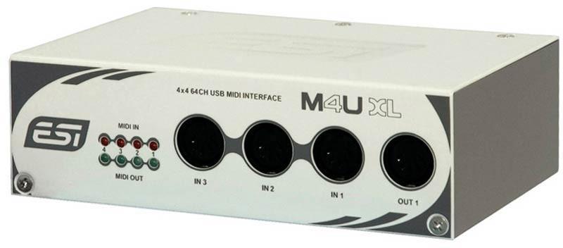 Foto Ego-Sys (Esi) Midi Interface M4uxl (Xt) Producto En Liquidación