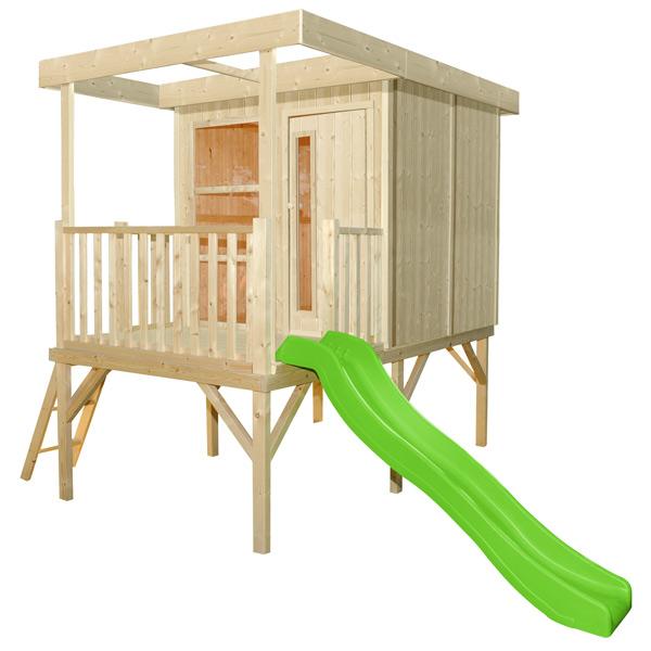 Foto Egt soulet Casita de madera celeste