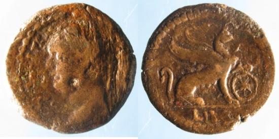 Foto Egypt, Alexandria Ae obol 92-93Ad