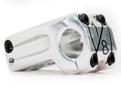 Foto Eighthinch Raw Silver BMX Style Stem - Freestyle Fixed Gear Bikes