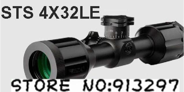 Foto el alcance militar de la óptica del rifle del bsa sts4x32le libera los montajes