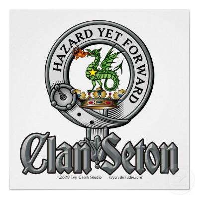 Foto El clan Seton graba en relieve la insignia Impresiones