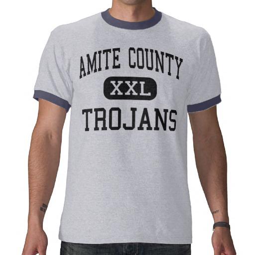 Foto El condado de Amite - Trojan - alto - libertad Camisetas