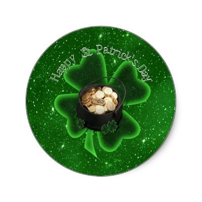 Foto El día de St Patrick feliz - todo verde Etiqueta