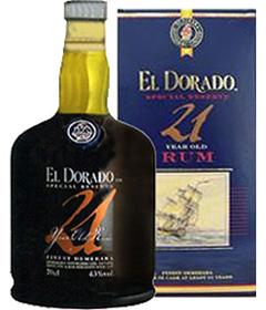 Foto El Dorado 21 Jahre 0,7 ltr Rum