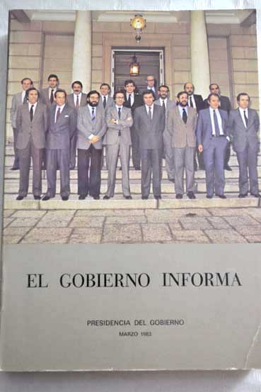 Foto El Gobierno informa: Sesiones informativas de las Comisiones del Congreso de los Diputados celebradas el 3 al 25 de febrero de 1983