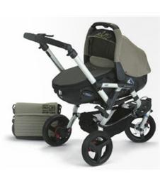 Foto El nuevo slalom reverse de jané es un nuevo coche diseñado para pasear a tu bebé con la máxima comodidad para ti y para tu peque. con ruedas de gran diámetro y dotadas de cámara de aire.
