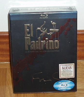 Foto El Padrino - Trilogia Remasterizada - Blu-ray - Precintado - Nuevo - Coppola