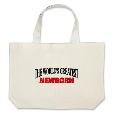 Foto El recién nacido más grande del mundo Bolsa