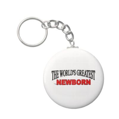 Foto El recién nacido más grande del mundo Llaveros Personalizados