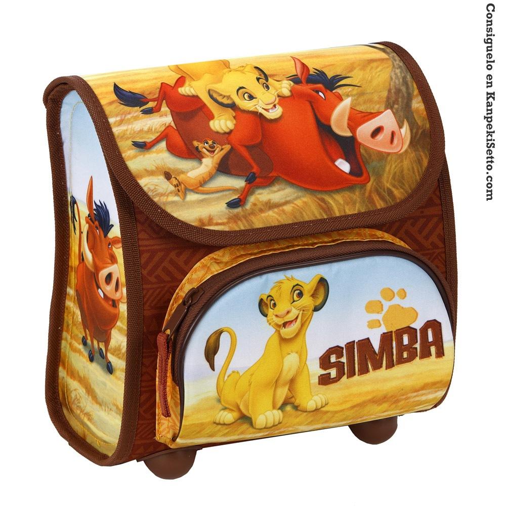 Foto El Rey LeÓn Mochila Simba