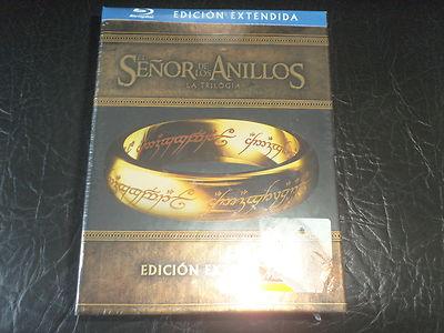 Foto El Señor De Los Anillos Version Extendida -nueva- Blu Ray Trilogia