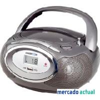 Foto elect. radio cd brigmton w-410 cd + usb gris