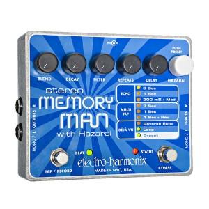 Foto Electro Harmonix Stereo Memory Man With Hazarai