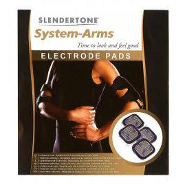 Foto Electrodos para Slendertone System de tonificación de brazos mujer