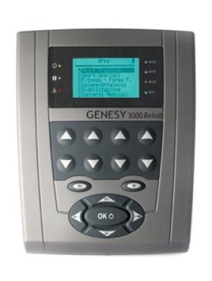Foto electroestimulador 4 canales genesy 3000 rehab. 180 program