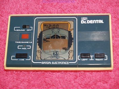 Foto Electronic Game Bandai Dr. Dental 1981 80s Running Ok