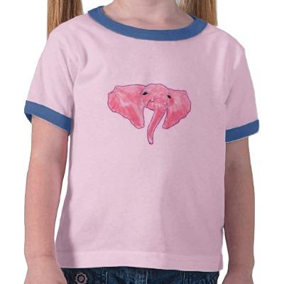 Foto Elefante rosado Tshirts