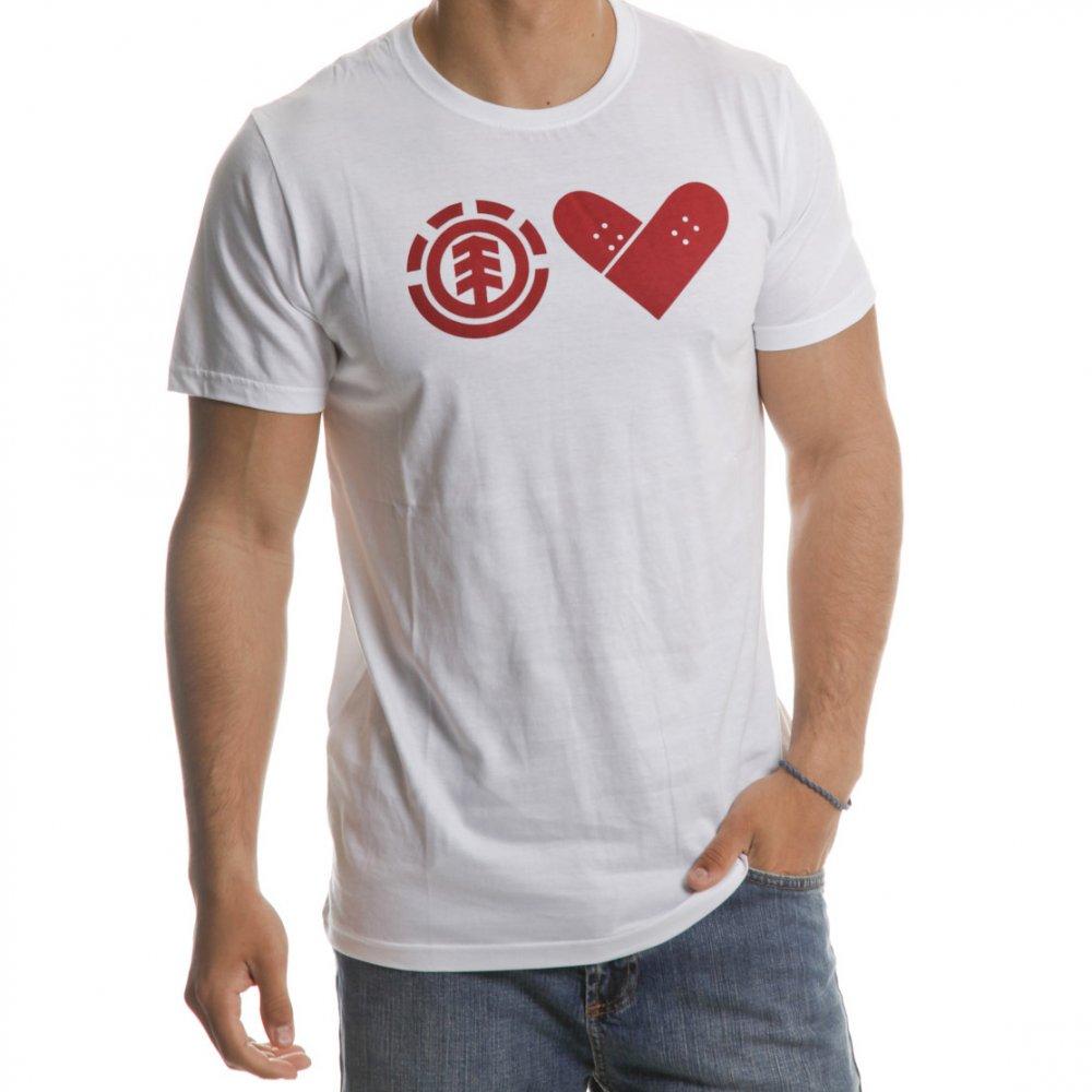 Foto Element Camiseta Element: Skate With Heart WH Talla: XL