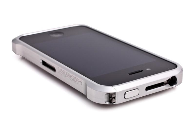 Foto Element Case Vapor 4 Metal Case for iPhone 4 4S Silver