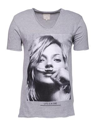 Foto Eleven Paris KM T-Shirt Grey Chine M - Camiseta