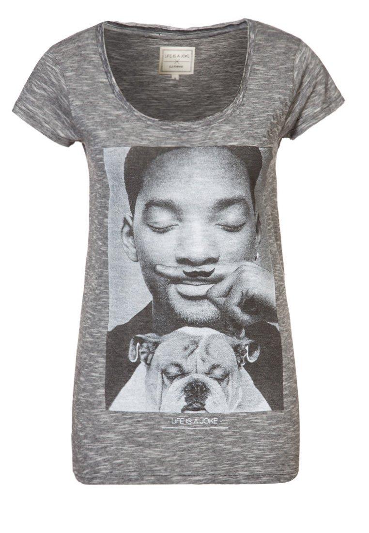 Foto Eleven Paris WOLY Camiseta print gris