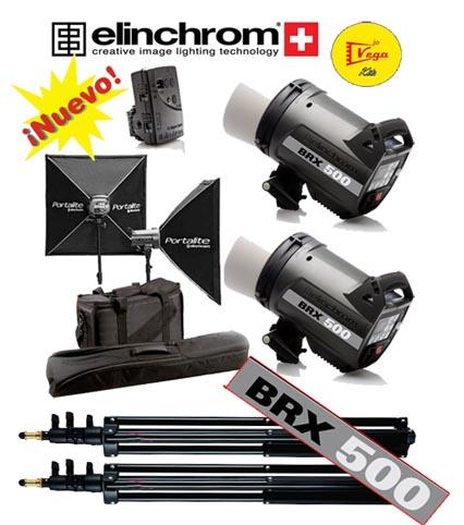 Foto Elinchrom kit BRX 500 Basic