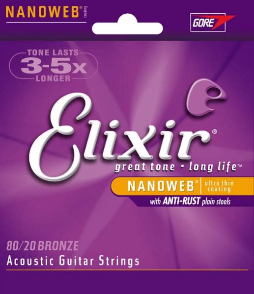 Foto ELIXIR 11027 - conjunto de cuerdas de guitarra acústica 011
