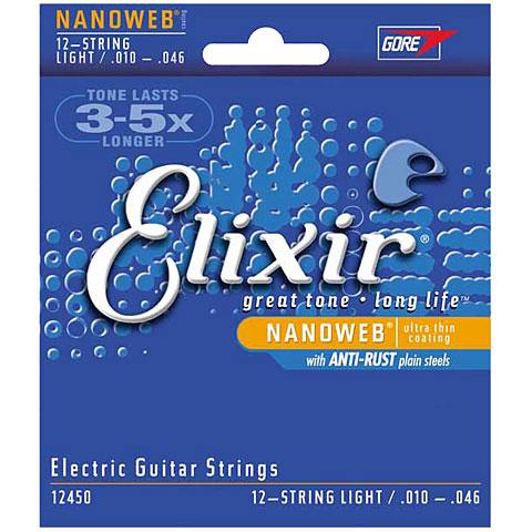 Foto Elixir Nanoweb 010-046, 12 String, Cuerdas guitarra eléctr.