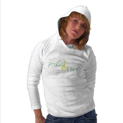 Foto Elogíelo la sudadera con capucha cristiana de las