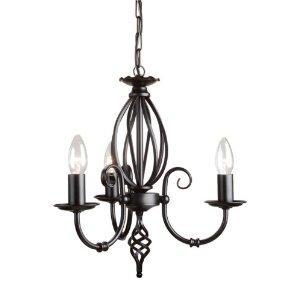 Foto Elstead ArtisAN Art3-Bk 3 Chandelier