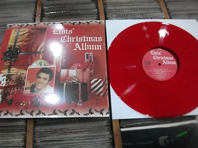 Foto Elvis Presley ‎– Elvis' Christmas Album  ' Lp Mint Red Limited  Rumble Records