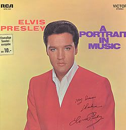 Foto Elvis Presley A Portrait In Music Lp . Jordanaires Leiber Stoller Rockabilly