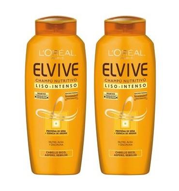 Foto Elvive champu liso-intenso 300ml duplo