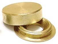 Foto Embellecedor liso laton 2401-12 mm.