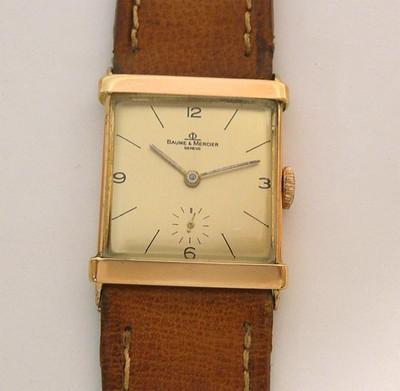 Foto Emblemático Baume Et Mercier Oro Rosa 18k Circa 1940/50