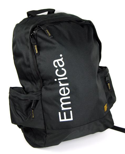 Foto Emerica Bambam Backpack - Black / White