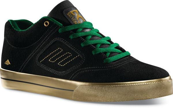 Foto Emerica Reynolds Mid Shoes - Shake Junt Black / Green / Gold