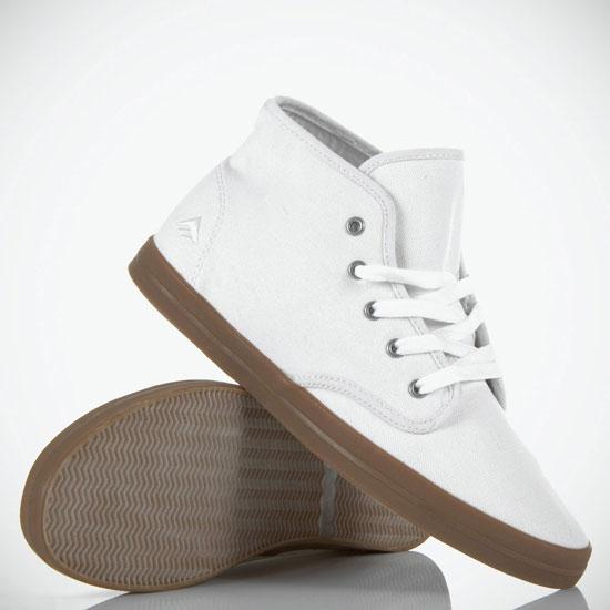 Foto Emerica Wino Mid White/white/gum