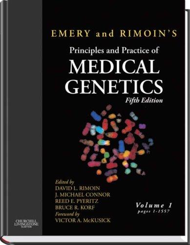 Foto Emery and Rimoin's Principles and Practice of Medical Genetics e-dition: Continually Updated Online Reference, 3-Volume Set (Principles and Practice of Medical Genetics (Emery & Rimoin))