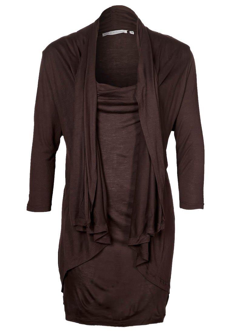 Foto Emoi En Plus Camiseta Manga Larga Marrón 50/52