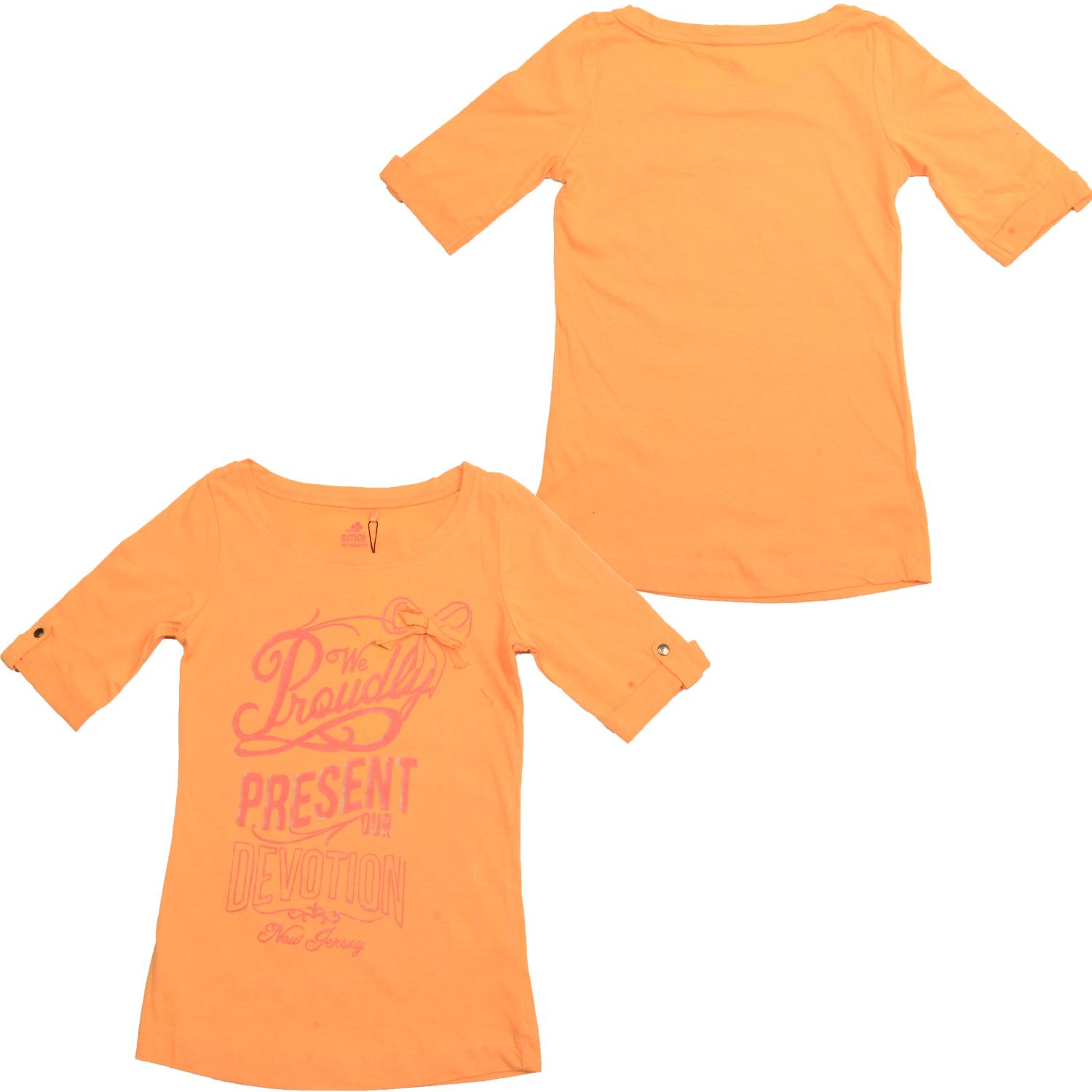 Foto Emoi Girls Knitted T-shirt Naranja