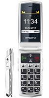 Foto Emporia CLICK V32 Blanco/Plata