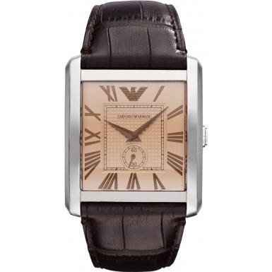 Foto Emporio Armani Mens Classic Brown Watch Model Number:AR1641