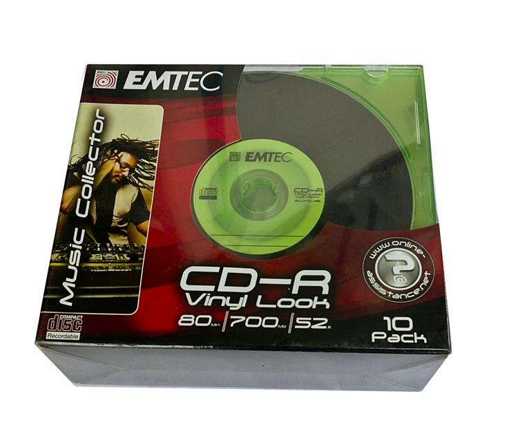 Foto Emtec CD-R 80 Vinyl