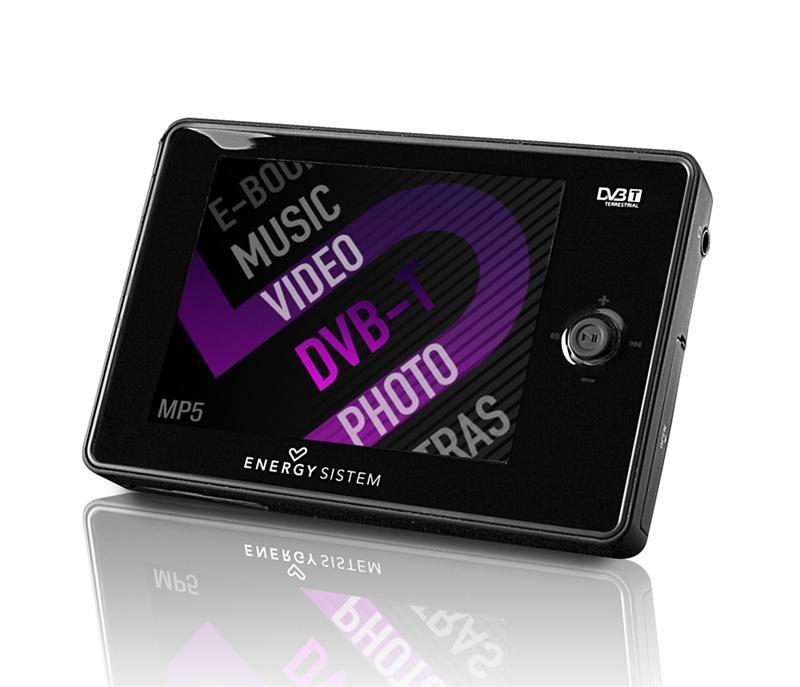 Foto Energy Sistem MP5 TDT Portátil E7004 4Gb Deep Black+Auriculares Energy